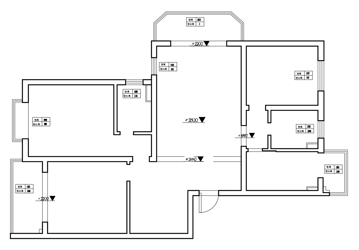 錦良苑原房屋戶型圖