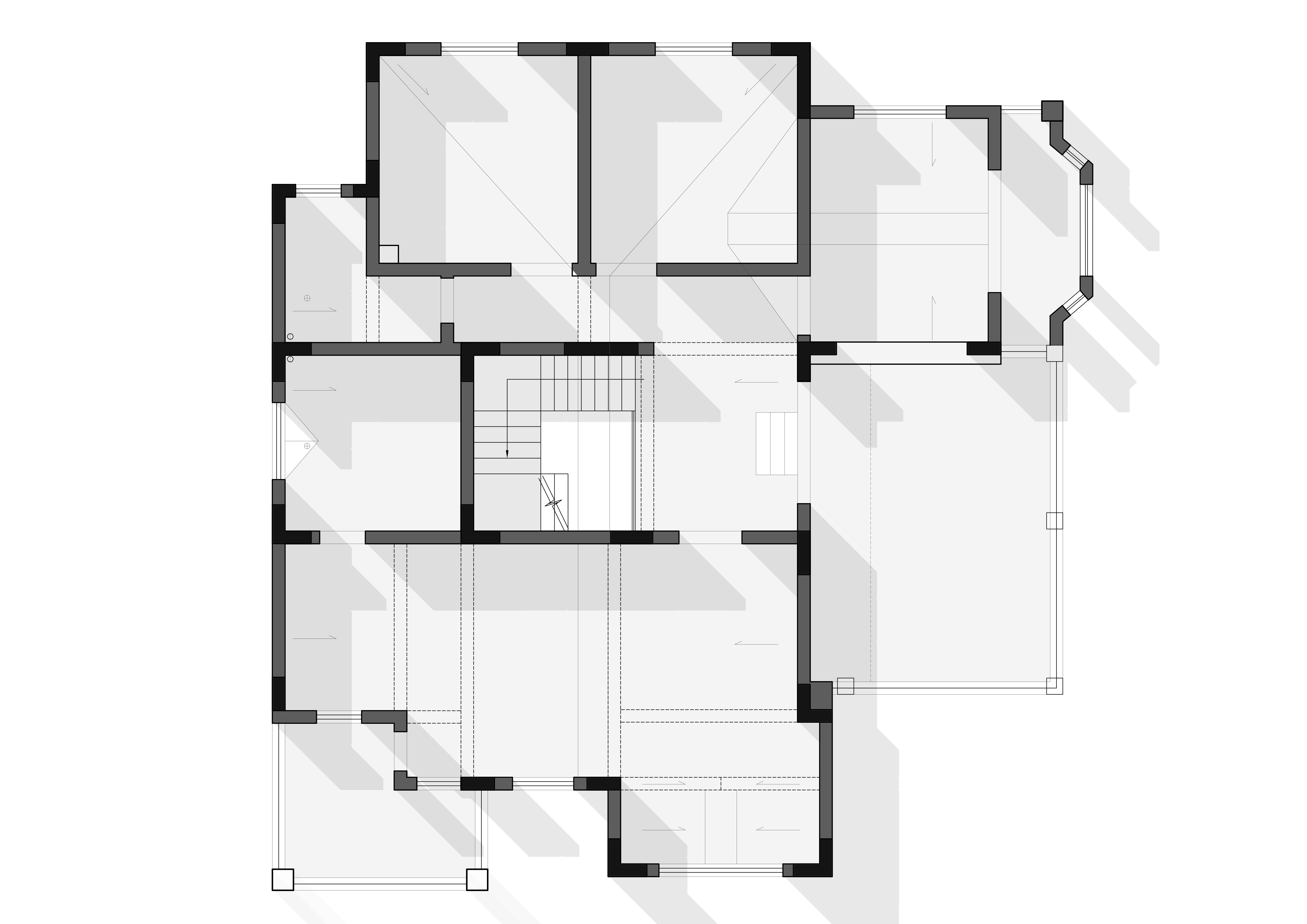 新(xīn)虹橋别墅原房屋戶型圖