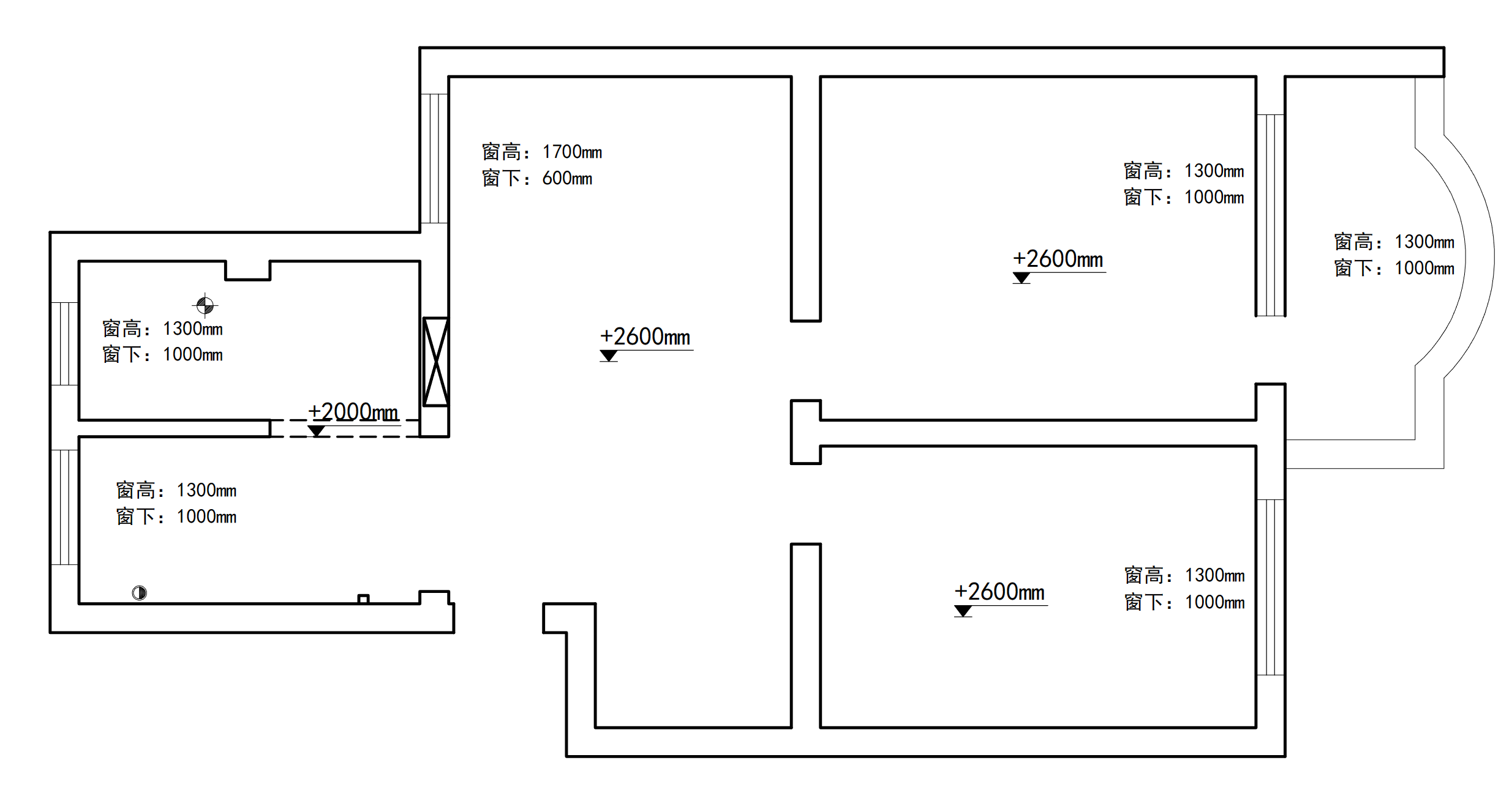 新(xīn)世紀花(huā)苑原房屋戶型圖