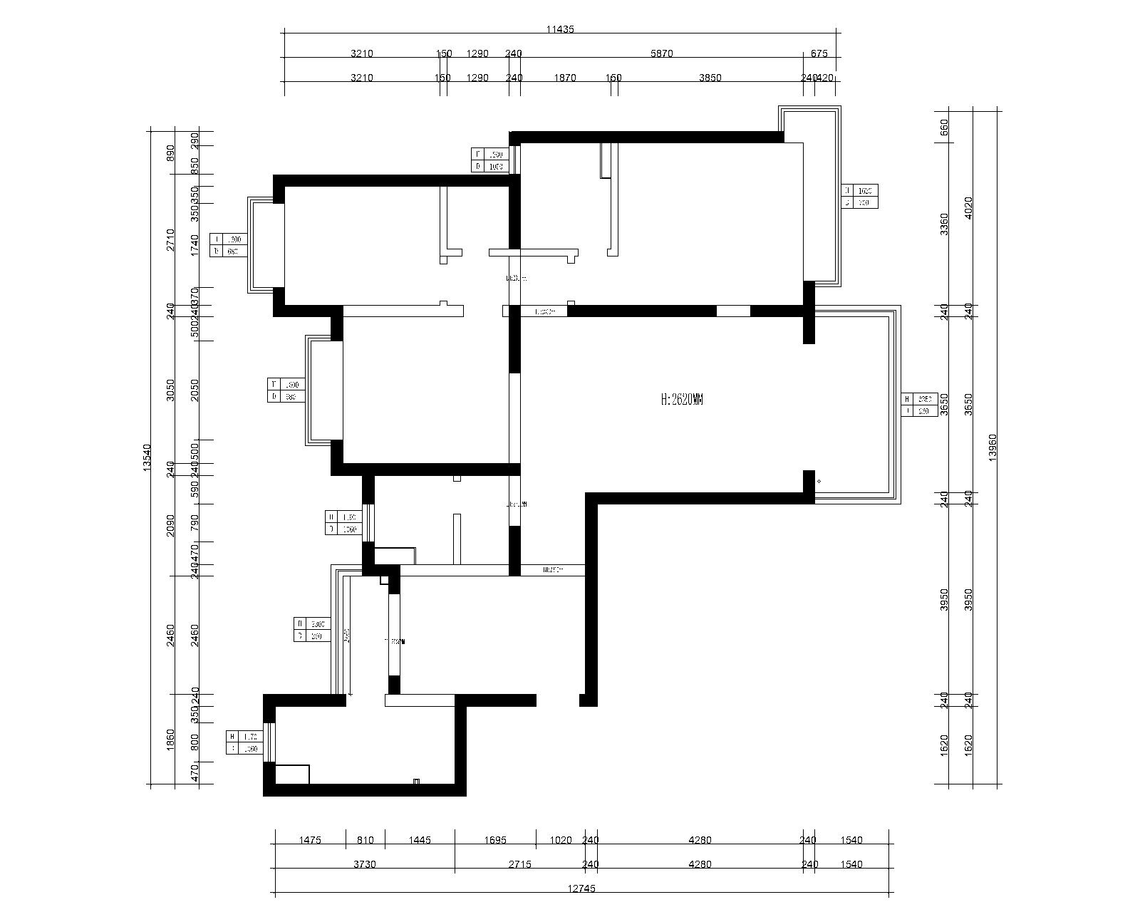 靜安(ān)陽光名(míng)都原房屋戶型圖