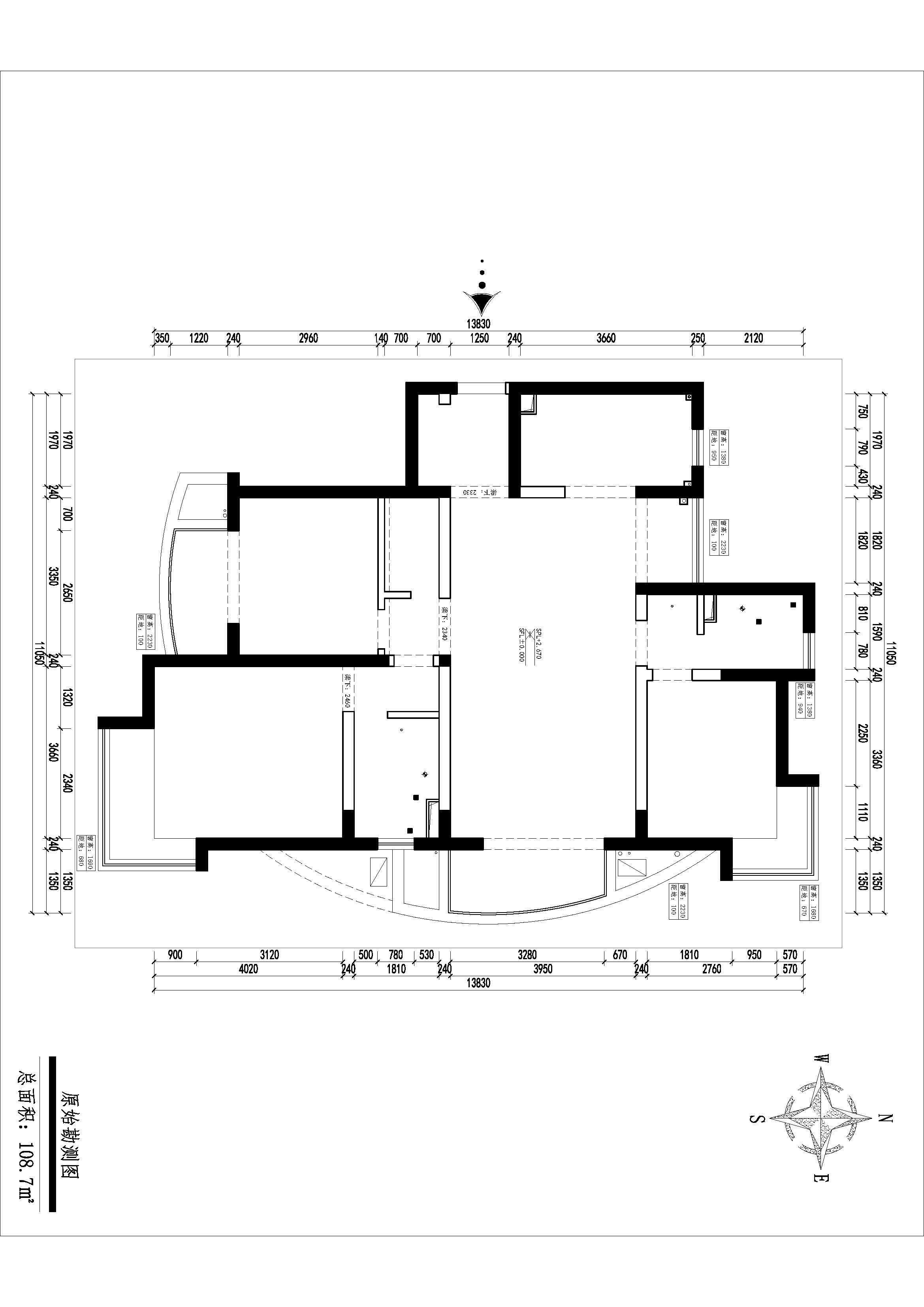 綠地東上海原房屋戶型圖