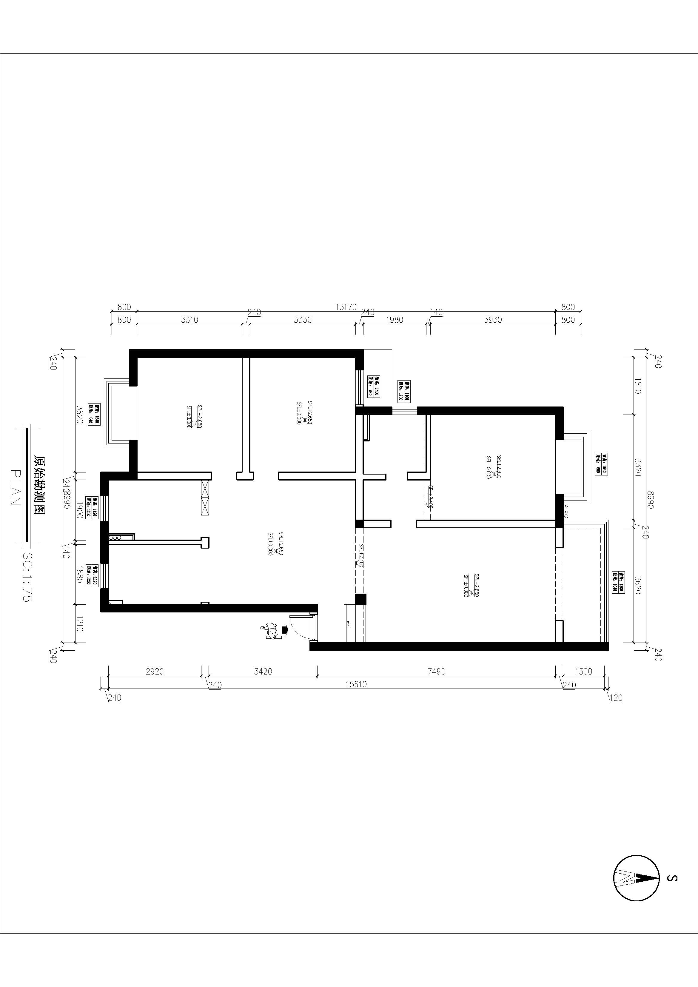 通協小(xiǎo)區(qū)原房屋戶型圖