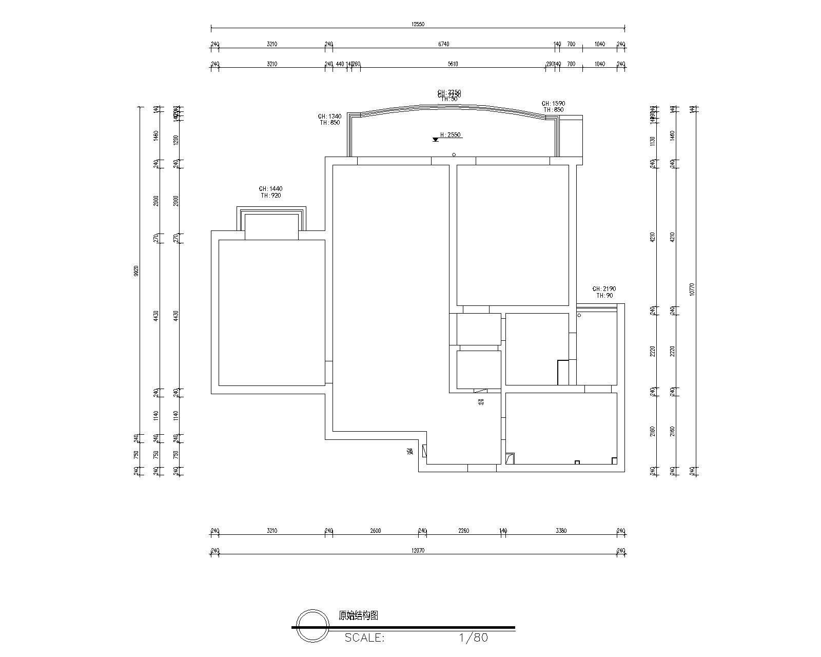 絲廬花(huā)語原房屋戶型圖