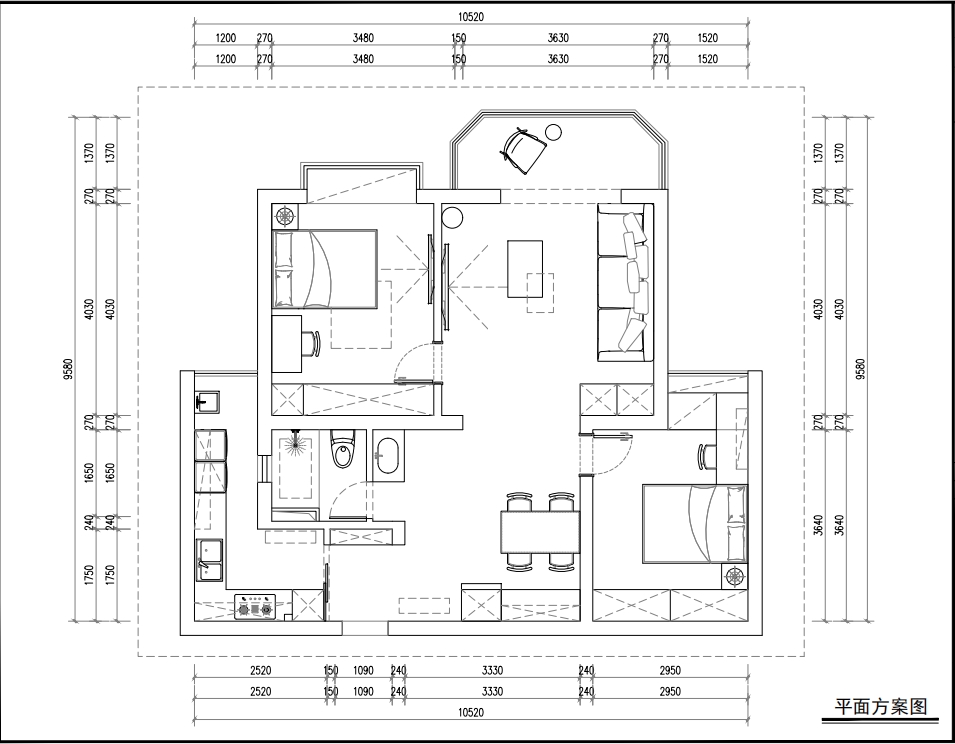 上海大花(huā)園原房屋戶型圖