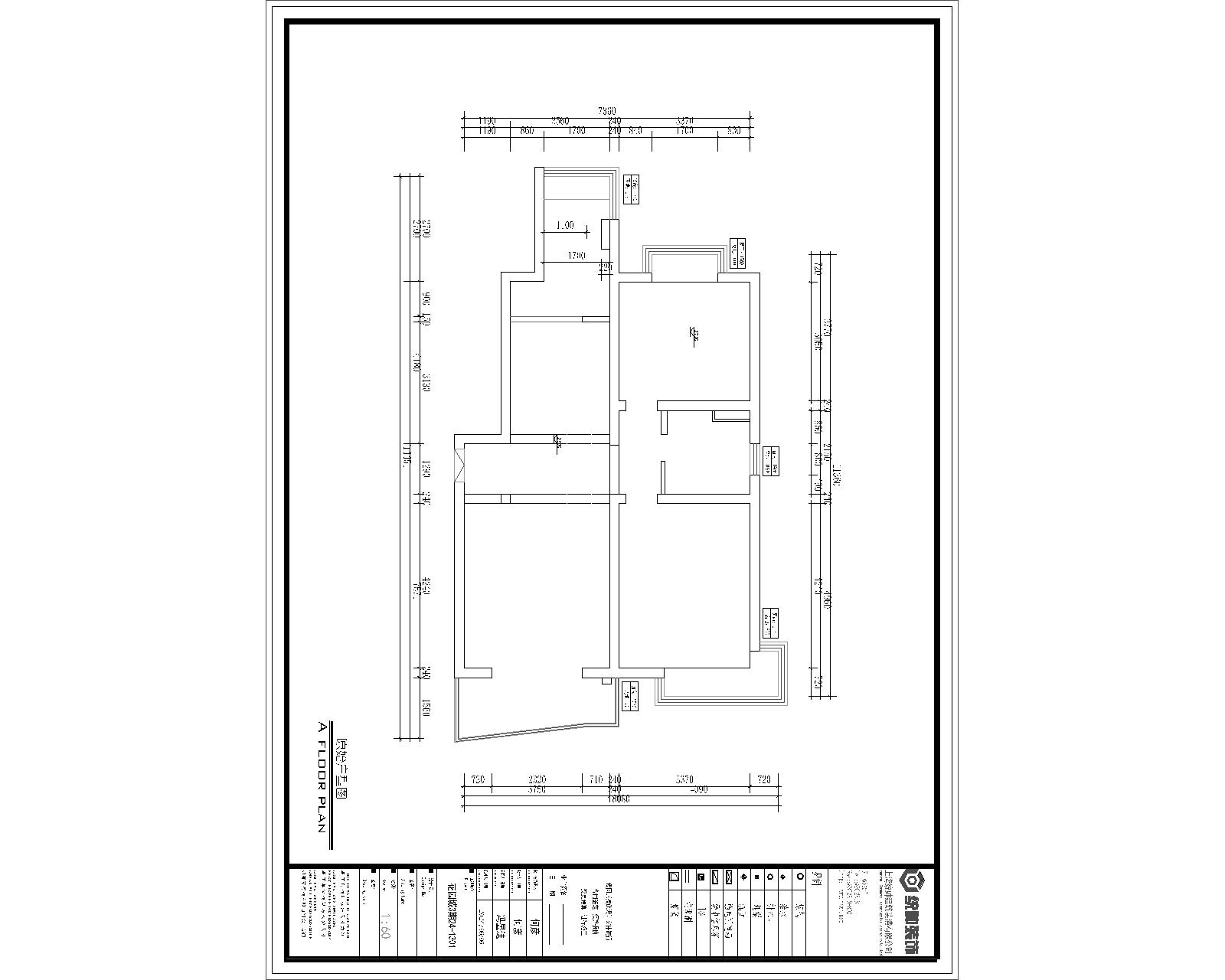 東灘雍禧原房屋戶型圖