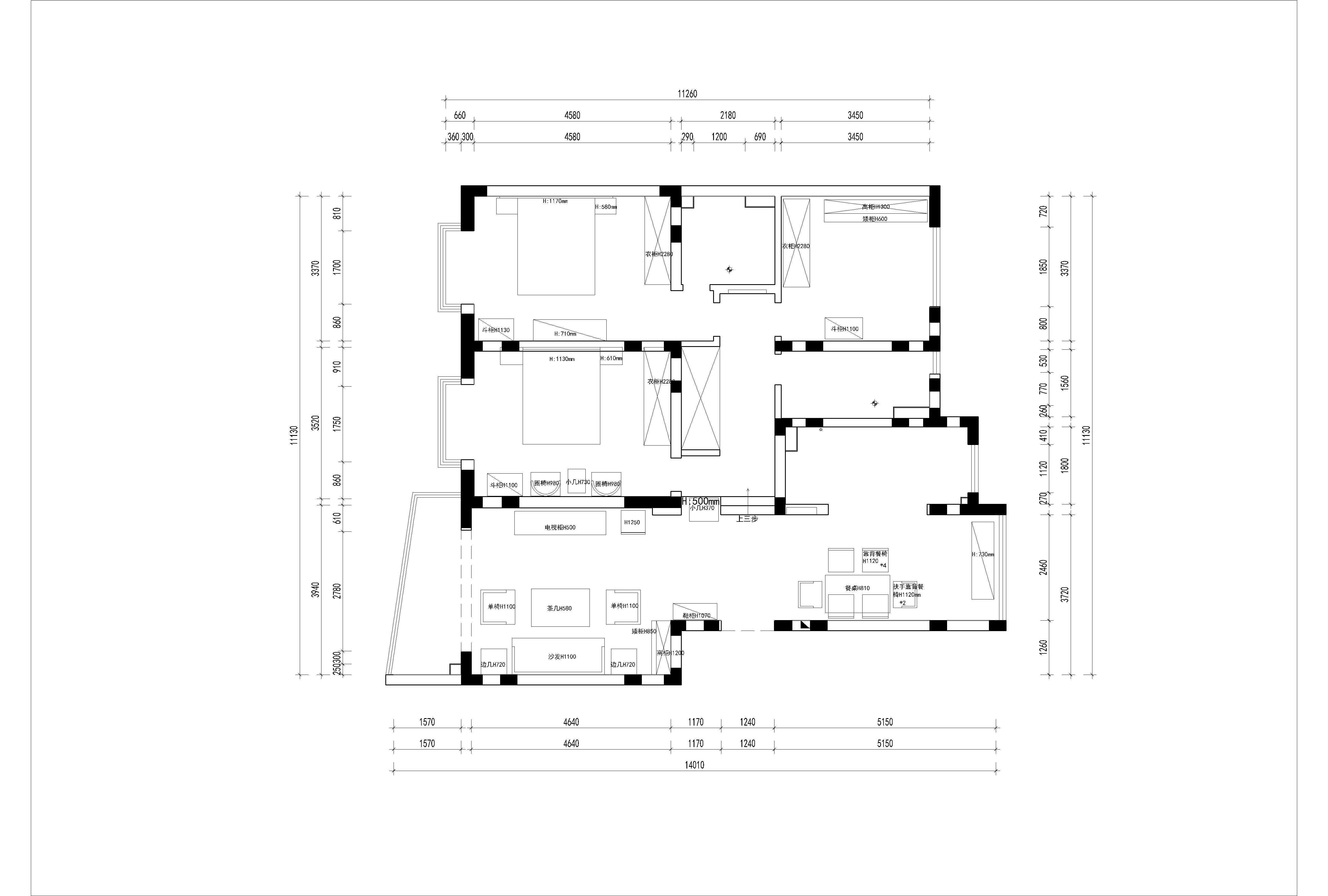 新(xīn)世紀名(míng)苑原房屋戶型圖