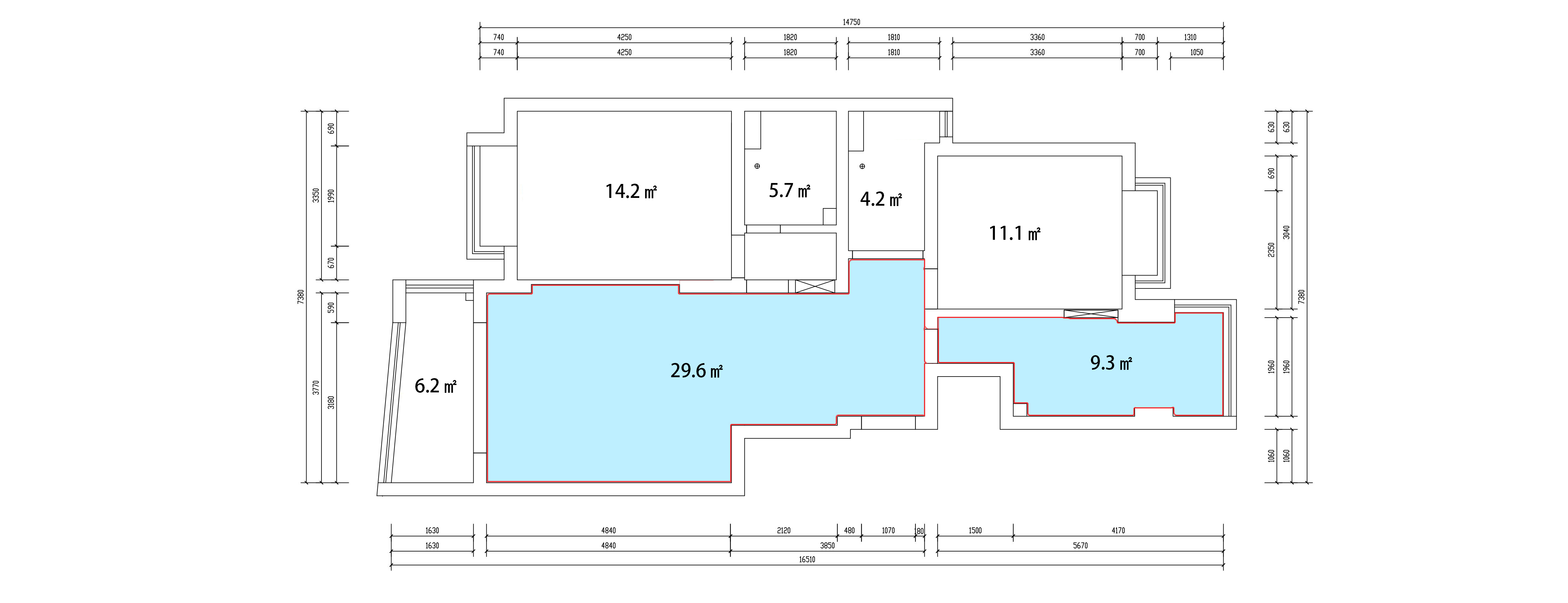 星景苑原房屋戶型圖